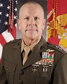 MajGen Michael F. Fahey (ALM), Commanding General of the 4th Marine Division