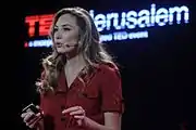 Ansky lectures at TED conference, Jerusalem