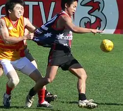 Michito Sakaki was captain of Japan and played with Essendon