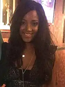 Country music singer Mickey Guyton