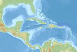 1839 Martinique earthquake is located in Middle America