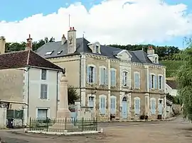 The town hall in Migé