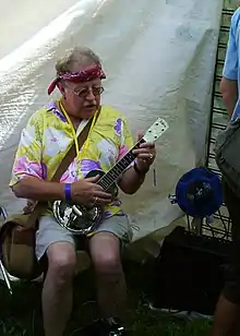 Harding at Fairport's Cropredy Convention in 2007