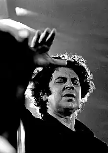 Image 68Mikis Theodorakis, popular composer and songwriter, introduced the bouzouki into the mainstream culture. (from Culture of Greece)