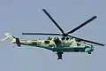 Modernized Mil Mi-24P in Ukraine Army service