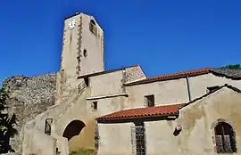 The church in Meilhaud