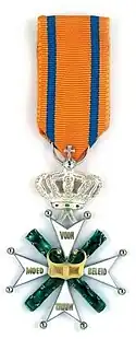 Cross of a Knight of the Military William Order, fourth class.