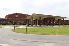 Miller County school complex middle-high school entrance