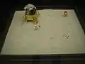 Display of Moon landing