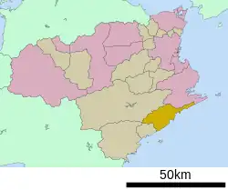 Location of Minami