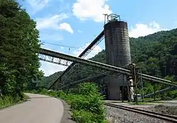 Coal tipple in Big Rock