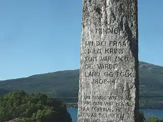 War memorial at the church