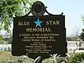 Blue Star Memorial – California Garden Club Palomar District – on the Memorial Walk