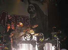 The Misfits performing live in 2012