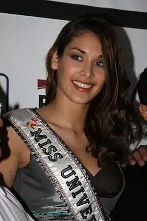 Miss Venezuela 2007 and Miss Universe 2008Dayana Mendoza