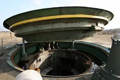 Missile silo in central Ukraine for a SS-24 missile