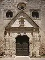 The portal to the church.