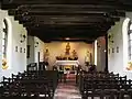 Interior of the church