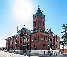 The Mississippi River Commission building in Vicksburg