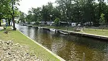 Clam Lake Canal and campground