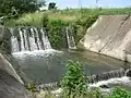 River training works on the Mitoc near the discharge into the Suceava