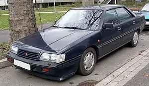 Sedan (Europe, 1987–1990)Main article: Mitsubishi Galant