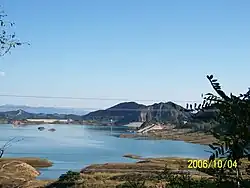 Islands within Miyun Reservoir that are under Mujiayu's administration, 2006