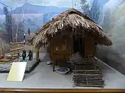 Model of Mizo house