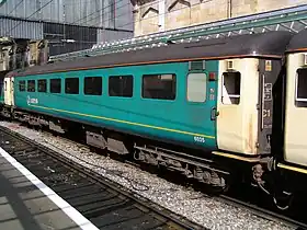 Arriva Trains Northern Mark 2F TSO 6035 at Carlisle on 27 August 2004