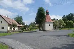 Chapel in the centre of Mlýnské Struhadlo