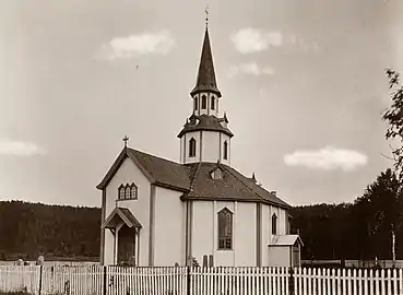 View of the church (c. 1900)