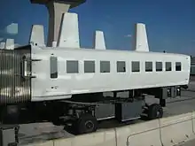 A plane mate at Dulles Airport