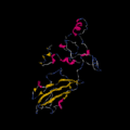 Secondary structure of c9orf135