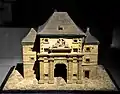 Model of 1895 of the demolished Linzer Tor in Salzburg Museum.