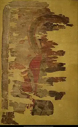 Church of the East painting of Jesus Christ discovered at the Library Cave