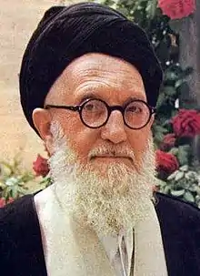 Mohammad Kazem Shariatmadari, Iranian Grand Ayatollah.