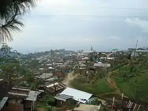 A view of Mokokchung Village