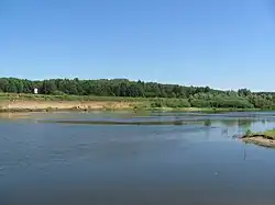 The Moksha River in Yermishinsky District