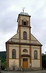 The church in Mollau