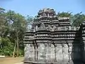 Rear of the temple