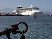 Monarch of the Seas docked at port