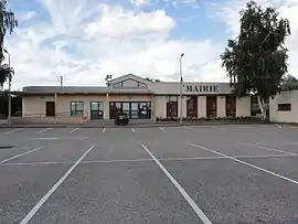 The town hall in Moncel-lès-Lunéville