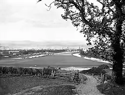 The island around 1880, looking northwest to the centre of Perth