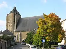 Saint-Girons church in Monein, that was built by the local cagot craftsmen in 1464.