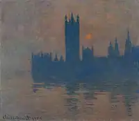 Houses of Parliament, London, Kunstmuseen Krefeld, 1904