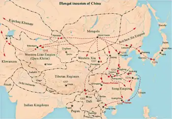 Mongol invasion of China (1205–1279)