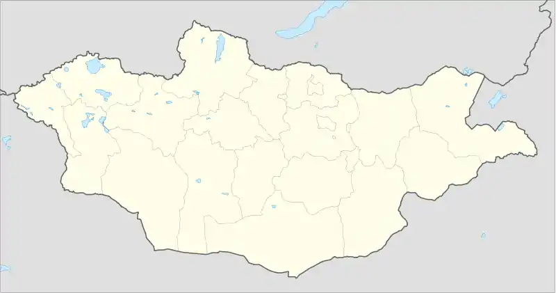 Mandalgovi is located in Mongolia