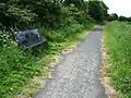 Seat on towpath Tunnels & Bridges