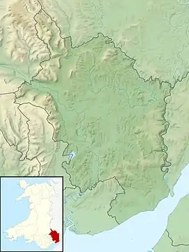 Pentwyn, Rockfield is located in Monmouthshire