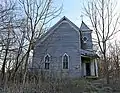 Abandoned church in Lee in 2019